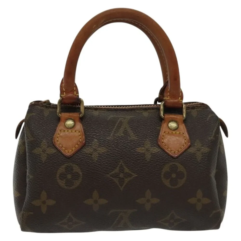 LOUIS VUITTON Monogram Mini Speedy Hand Bag - Picture 2 of 16